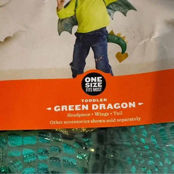 Target Hyde & Eek Dragon Toddler Halloween Costume - Picture 3 of 4